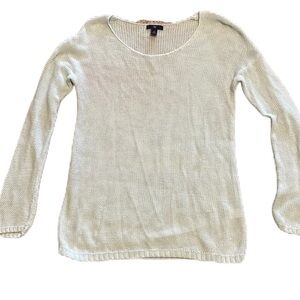 Gap mint green waffle weave sweater size S